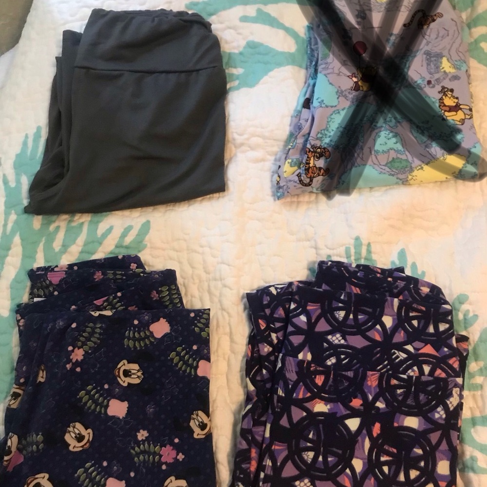 7 pairs of lularoe one size leggings